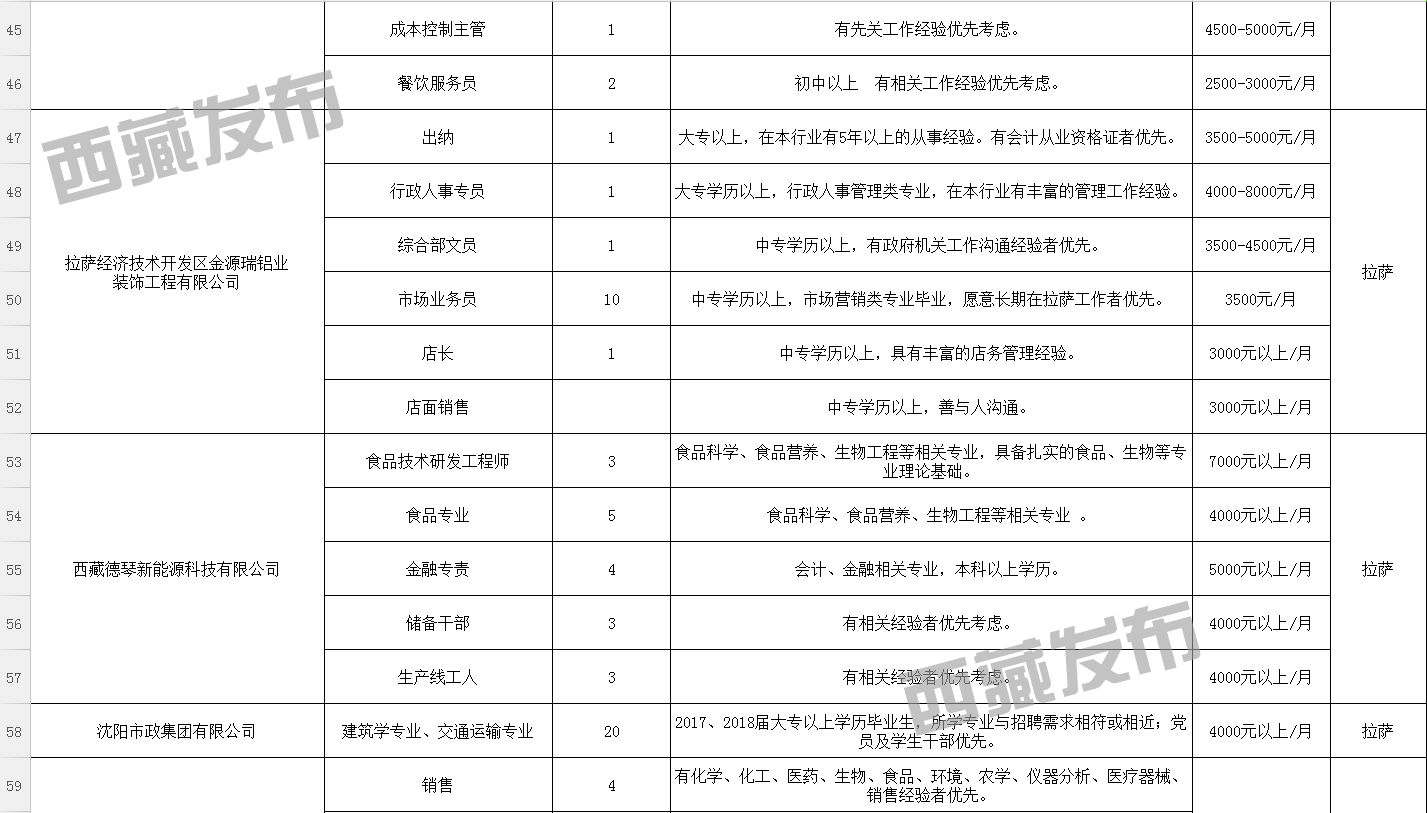 错那县民政局最新招聘启事