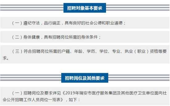 瑞安市卫生健康局最新招聘公告概览